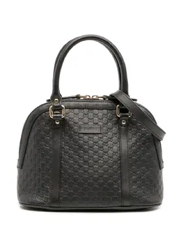 Gucci Pre-Owned: Чёрная сумка 