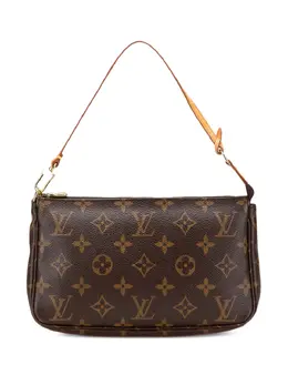 Louis Vuitton Pre-Owned: Коричневая сумка 