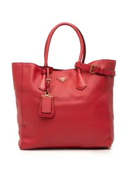Prada Pre-Owned: Красная сумка-шоппер 