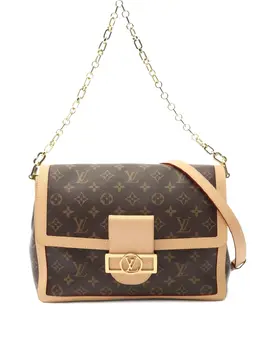 Louis Vuitton Pre-Owned: Коричневая сумка 