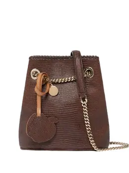Stella McCartney: Коричневая сумка  Falabella