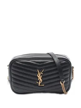 Saint Laurent: Чёрная сумка  Lou