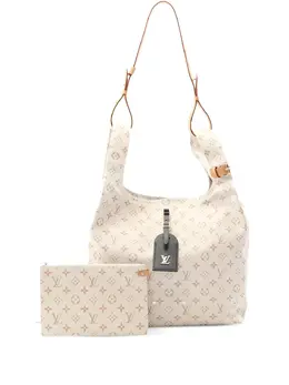 Louis Vuitton Pre-Owned: Белая сумка 