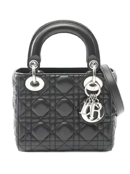 Christian Dior Pre-Owned: Чёрная сумка-шоппер 