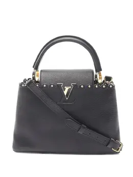 Louis Vuitton Pre-Owned: Чёрная сумка-шоппер 