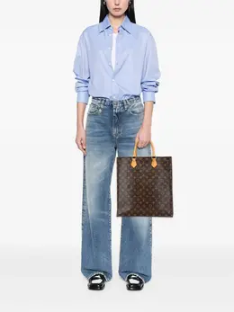Louis Vuitton Pre-Owned: Коричневая сумка-шоппер 