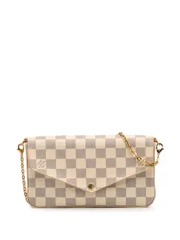 Louis Vuitton Pre-Owned: Белая сумка через плечо 