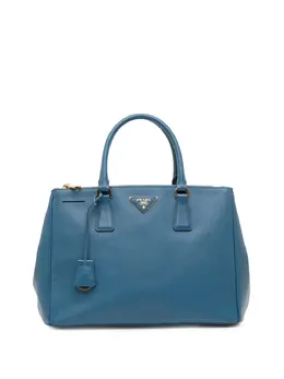 Prada Pre-Owned: Голубая сумка 