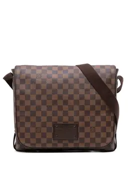 Louis Vuitton Pre-Owned: Коричневая сумка через плечо 