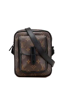 Louis Vuitton Pre-Owned: Чёрная сумка через плечо 