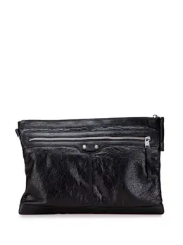 Balenciaga Pre-Owned: Чёрный клатч 