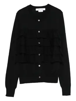 Comme Des Garçons: Чёрный кардиган 