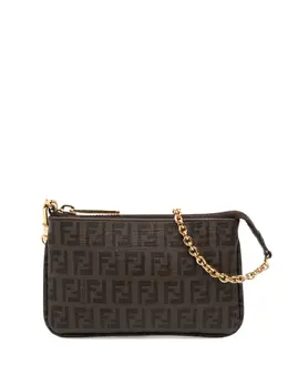 Fendi Pre-Owned: Коричневая сумка 