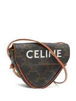 Celine Pre-Owned: Тёмная сумка через плечо 