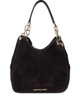 Michael Michael Kors: Тёмная сумка-шоппер 