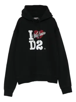 DSQUARED2: Толстовка с принтом 