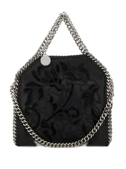 Stella McCartney: Чёрная сумка-шоппер  Falabella