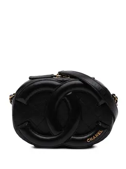 CHANEL Pre-Owned: Чёрная сумка 