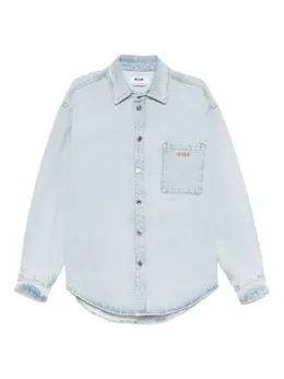 MSGM: Джинсовая рубашка 