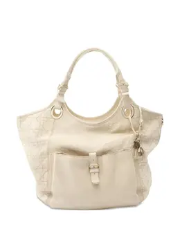 Christian Dior Pre-Owned: Светлая сумка-шоппер 
