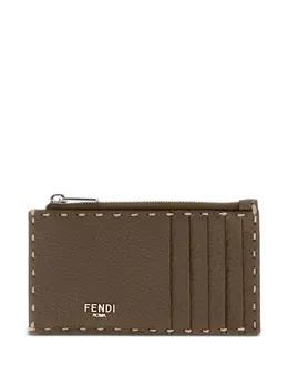 FENDI: Коричневый картхолдер 