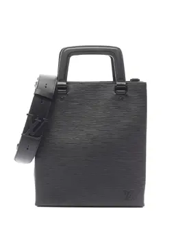 Louis Vuitton Pre-Owned: Чёрная сумка-шоппер 
