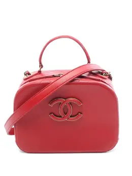CHANEL Pre-Owned: Красная сумка через плечо 