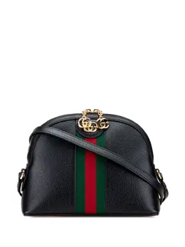 Gucci Pre-Owned: Чёрная сумка через плечо 