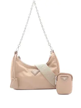 Prada Pre-Owned: Коричневая сумка 