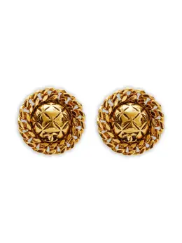 CHANEL Pre-Owned: Серьги 