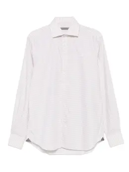 Corneliani: Рубашка в клетку 