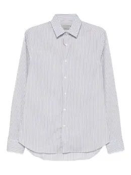Canali: Рубашка в полоску 