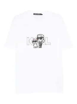 Karl Lagerfeld: Футболка с принтом 
