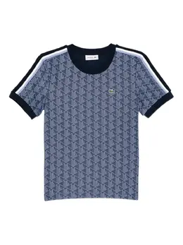 Lacoste: Синяя футболка 
