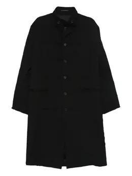 Yohji Yamamoto: Однобортное пальто 