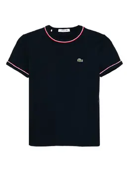 Lacoste: Синяя футболка 