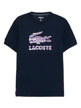 Lacoste: Синяя футболка 