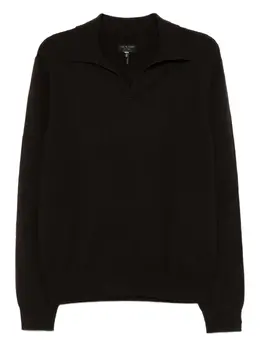 rag & bone: Коричневое поло 