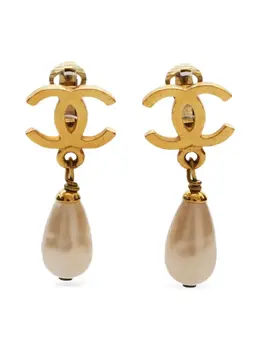 CHANEL Pre-Owned: Серьги 
