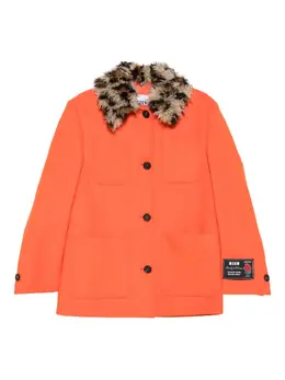MSGM: Куртка из шерсти 