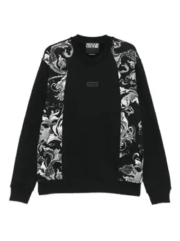 Versace Jeans Couture: Свитшот с принтом 