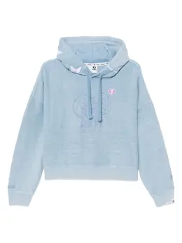 AAPE BY *A BATHING APE®: Голубая толстовка 