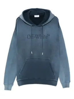 Off-White: Тёмная толстовка 