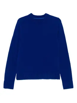 sacai: Голубой свитер 