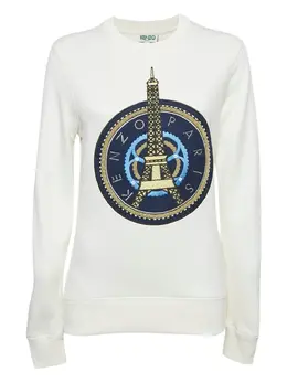 Kenzo Pre-Owned: Белый свитшот 