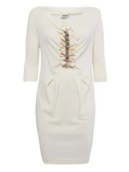 Moschino Pre-Owned: Плиссированное платье 