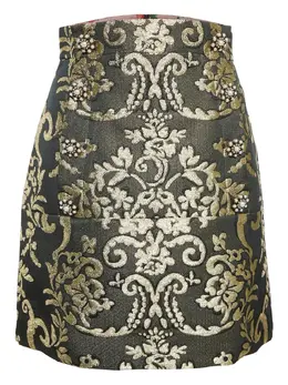 Dolce & Gabbana Pre-Owned: Юбка с растительным принтом 