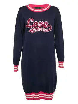 Moschino Pre-Owned: Платье с блёстками 