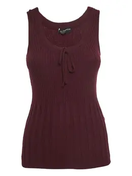 Dolce & Gabbana Pre-Owned: Бордовый топ 