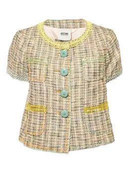 Moschino Pre-Owned: Твидовая куртка 